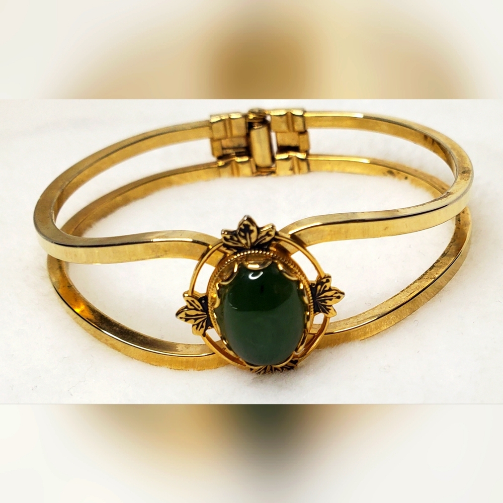 Antique Hindged Bangle Bracelet